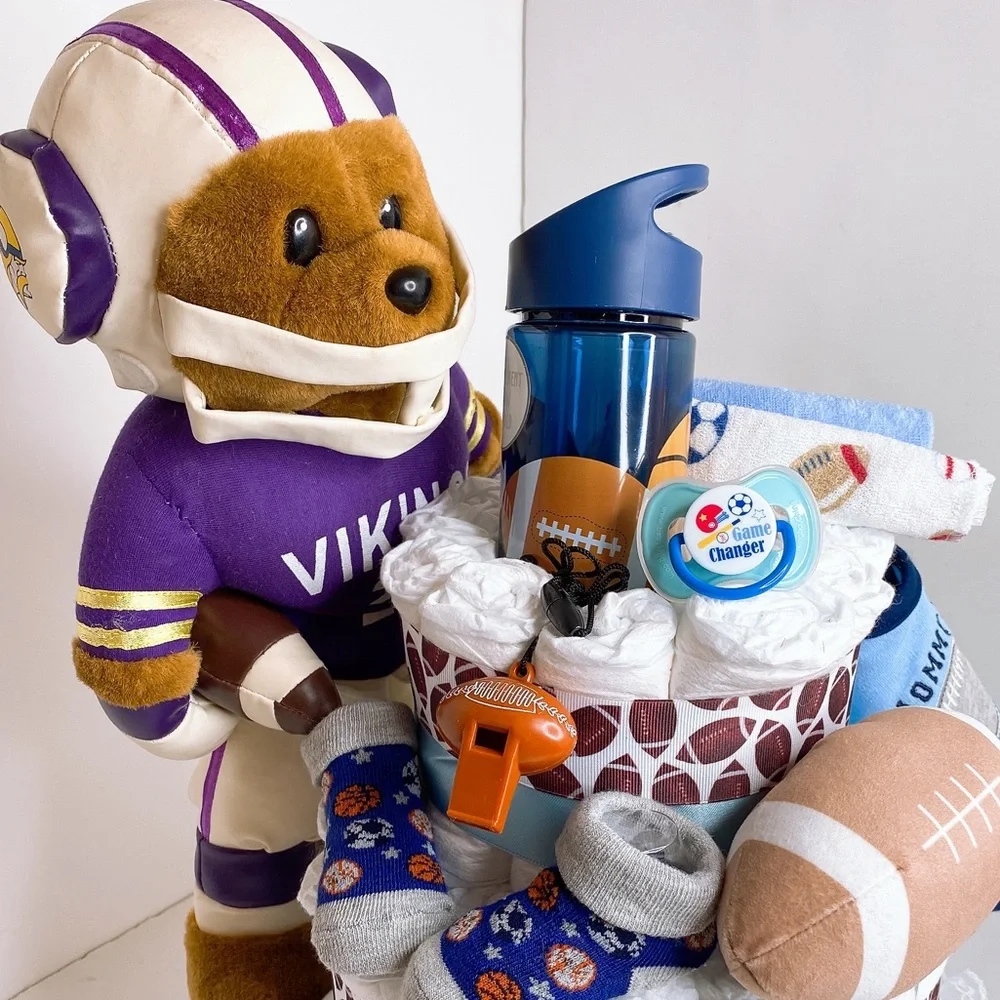 Sport Diaper Cake